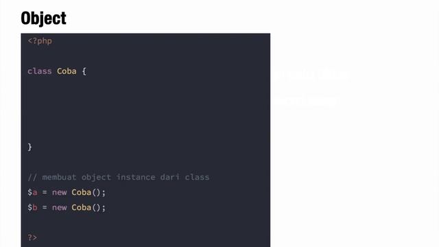 OOP DASAR pada PHP #2 - Class dan Object смотреть онлайн