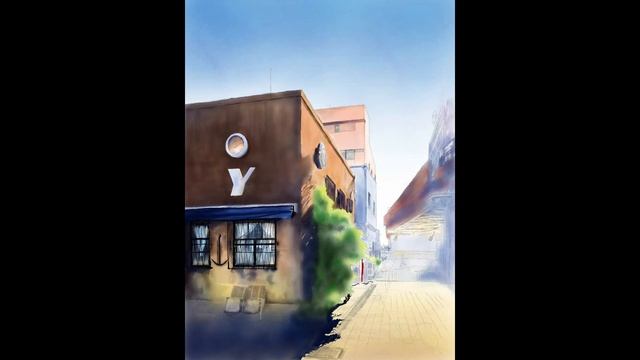 iPadで絵を描く! Tayasui Sketches Proで描いた横浜の風景画のレイヤー紹介動画。iPad Artwork 003 смотреть онлайн