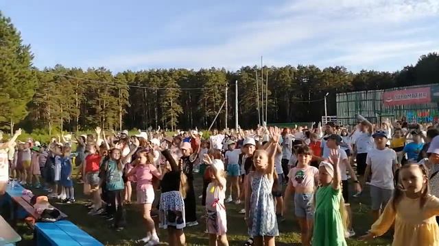 Общелагерный танец | ДОЛ им. В.И.Ленина смотреть онлайн
