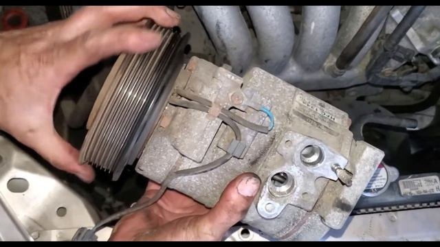 How to Replace AC Compressor - Honda Accord смотреть онлайн