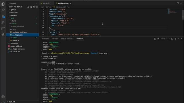 Postgres added to Package.json смотреть онлайн