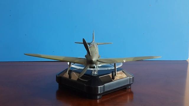 Итоги сборки модели самолёта Як-7Б фирма 