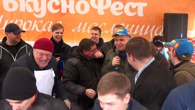 Частушки от ЛДПР - Масленица в Сокольниках 2016 + смотреть онлайн