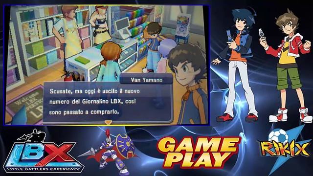 LBX - Little Battlers Experience | #01 | Introduzione e prima battaglia! | Gameplay Ita смотреть онлайн