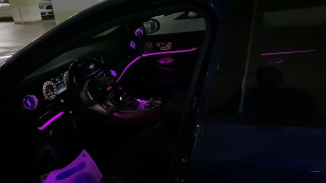 Mercedes E63s Amg cold start