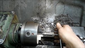 Увеличение хода поперечной подачи ТВШ3,замена винта и гайки