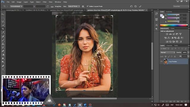 Cara Crop Foto di Photoshop | KONCOY смотреть онлайн