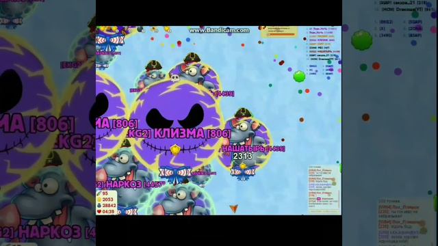 Агарио-Голодные игры. Процесс скучных колючек-2 смотреть онлайн