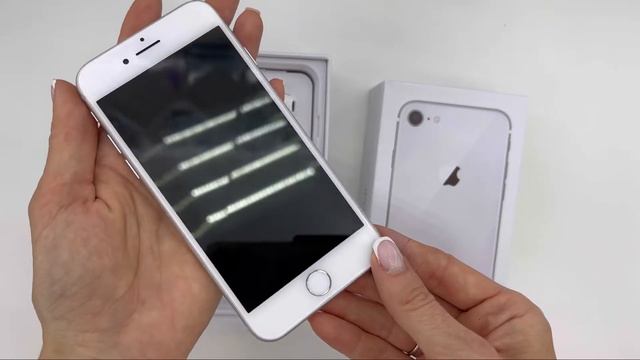 iPhone 8 silver, витринный образец смотреть онлайн