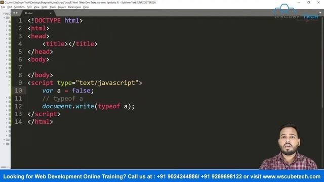 JavaScript Operators - What is typeof Operator in JavaScript - Javascript Tutorials смотреть онлайн