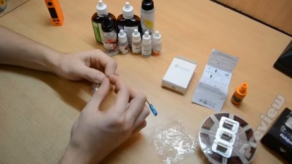 Обзор мода joyetech evic VTwo mini 75w + Дрипки + Спирали + Испарители и допы