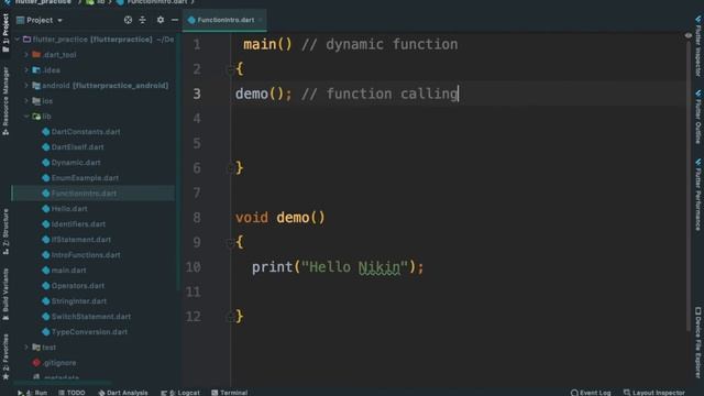 25 Deep Dive to Functions [Flutter Malayalam Course] смотреть онлайн