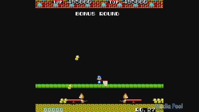 Flicky (Arcade) Playthrough longplay retro video game смотреть онлайн