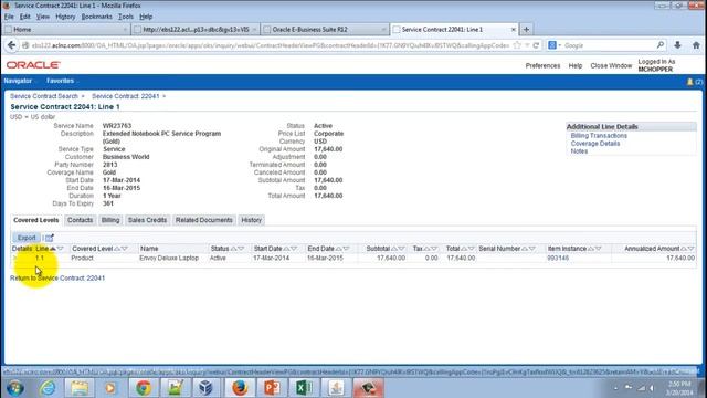 Overview of Oracle Service Contracts (on R12.2.3) - Part2 смотреть онлайн