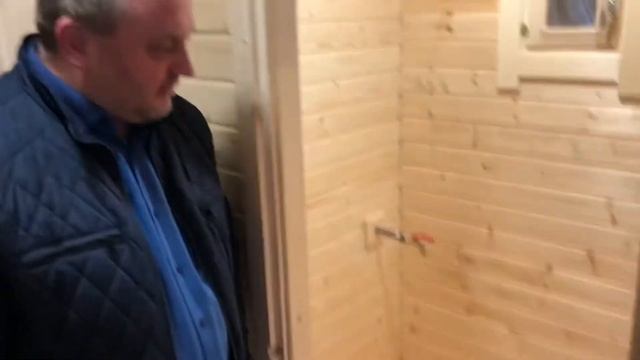 Обзор каркасной бани 8х2,5 м в Скандинавском стиле смотреть онлайн