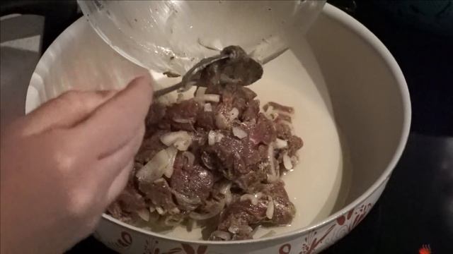 Турецкий КЕБАБ Шашлык на сковороде. Супер вкусно! Жареное мясо с картошкой фри /Cokertme Kebabi смотреть онлайн