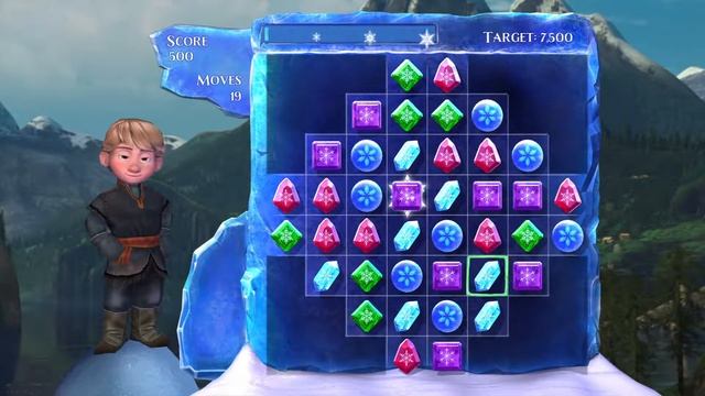 Frozen Free Fall Snowball Fight Gameplay walkthrough part 1 PS4 Pro HD смотреть онлайн