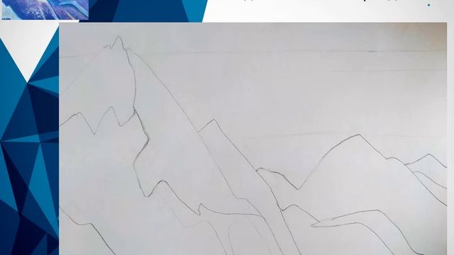 МК "Рисуем горы как Николай Рерих" смотреть онлайн