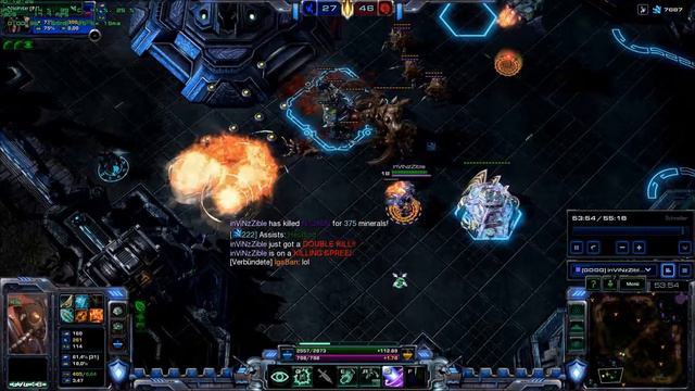 SC2 Aeon of Storms (AoS) Ludacriskill Darpa / Reaper смотреть онлайн