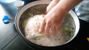 Свиной окорок холодного копчения.  Подготовка мяса. Часть 1.