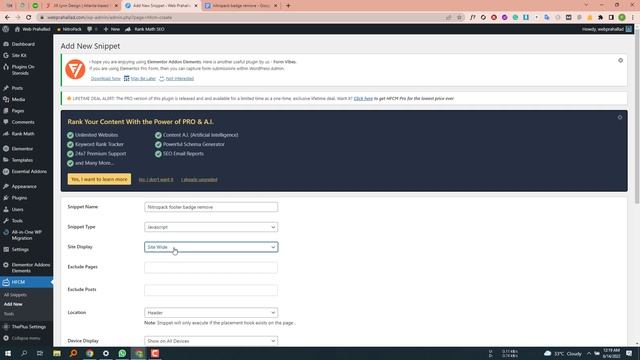 How to Remove NitroPack Footer badge | Hide NitroPack Footer Using jQuery and CSS | Web Prahallad смотреть онлайн