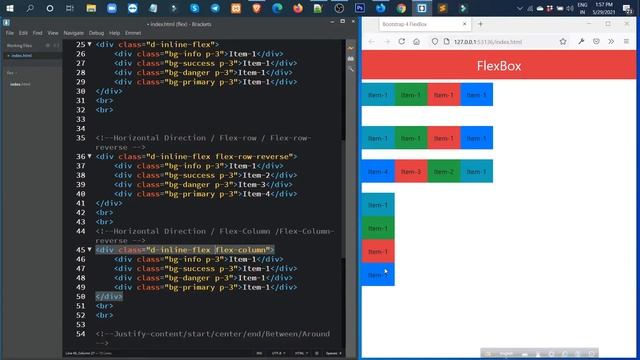 Bootstrap 4 FlexBox | Bootstrap 4 Bangla Tutorial смотреть онлайн