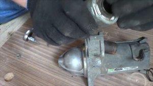 Переборка (ремонт) стартера Ford Fusion 1.6i