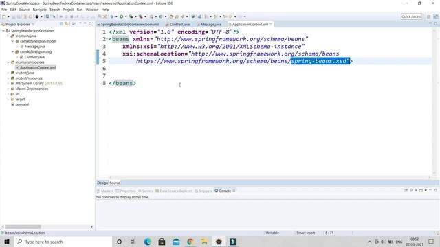 Spring BeanFactory Container Example | Spring Framework 5 Tutorial in Hindi смотреть онлайн