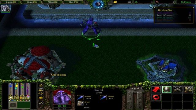 Warcraft III: TFT - (CUSTOM) 16 - Hero Line Wars Deluxe 13.1 - Já a McSatanik!!! смотреть онлайн