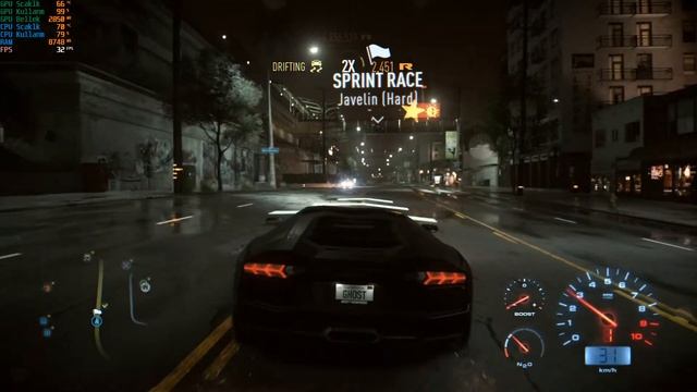 GTX 1050 | HP PAVILION POWER - 15-CB008NT Need For Speed(2015) FPS Test смотреть онлайн