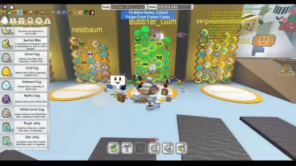 НУБИК ВЫБИЛ МИФИЧЕСКУЮ И ОДАРЕННЫХ ПЧЕЛ В БИ СВАРМ СИМУЛЯТОР! ВЕКТОР БИ BEE SWARM!