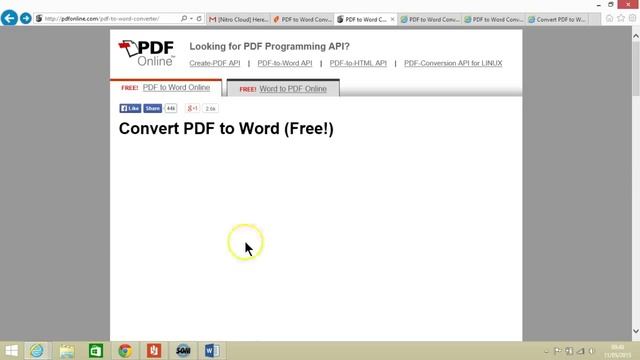 Converting a PDF File into Word? A Test of Free Conversion Websites... смотреть онлайн