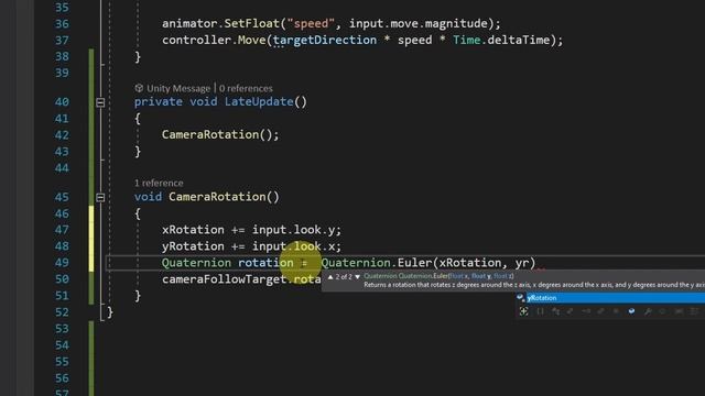 Create a Third-Person Camera System in Unity смотреть онлайн