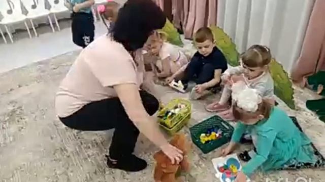 Открытое занятие В гости к Мишке смотреть онлайн
