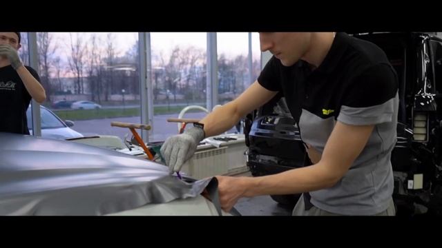 Porsche Cayenne GTS - Дизайн проект. Виниловая оклейка. смотреть онлайн