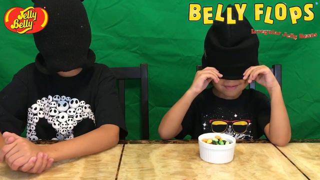 Jelly Belly Flops челлендж пробуем конфеты детское видео смотреть онлайн