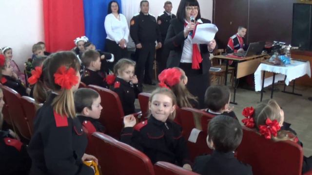 Посвящение в казачата 1-х классов МБОУ СОШ №12 им. А.В. Суворова с. Майкопского смотреть онлайн