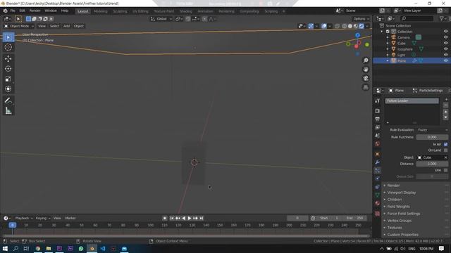 Minute tutorial | Create Fireflies in Blender! ?? смотреть онлайн