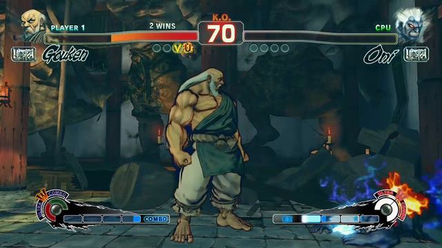 Ultra Street Fighter 4 Arcade Edition: Gouken Vs Oni (Japanese) смотреть онлайн