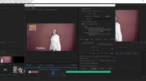Какие настройки выбрать при экспорте видео в Adobe Premiere Pro
