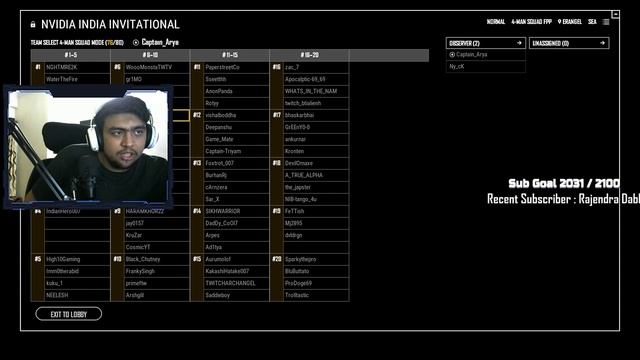 NVIDIA's India PUBG STREAMER INVITATIONAL | #TeamDannyS (90 Seconds Delay) смотреть онлайн