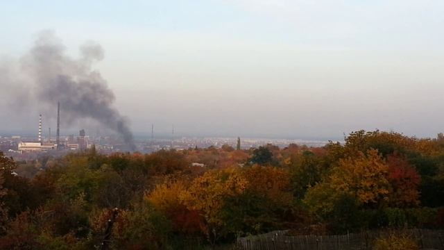 Северодонецк 15.10.2014 горит АЗОТ в 17.00 смотреть онлайн