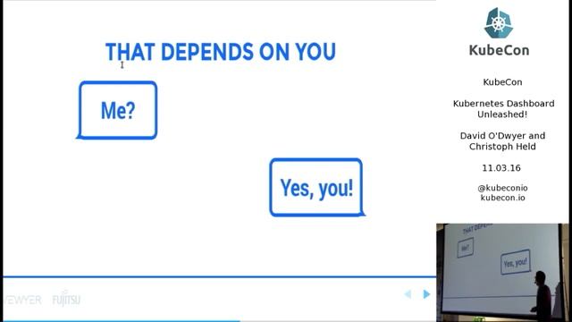 Day 2, Kubernetes Dashboard Unleashed! KubeCon EU 2016 смотреть онлайн