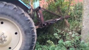 Корчеватель на трактор МТЗ. Размеры крокодила!