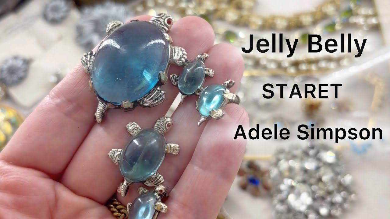 Уникальные находки: STARET, Adele Simpson, Trifari, Jelly Belly, Lisner, серебро!