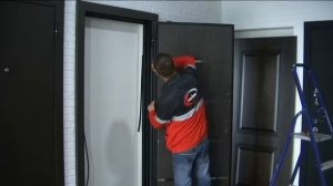 Замена МДФ панели в металлических дверях. МетаЛюкс.