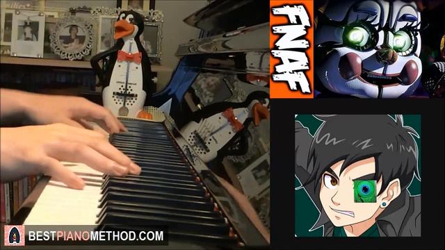 FNAF SISTER LOCATION SONG - "Enjoy the Show" - NateWantsToBattle ft. JackSepticEye (Piano Cover) смотреть онлайн