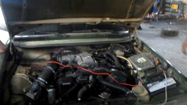 запуск 1uz-fe на мерседес w123 смотреть онлайн