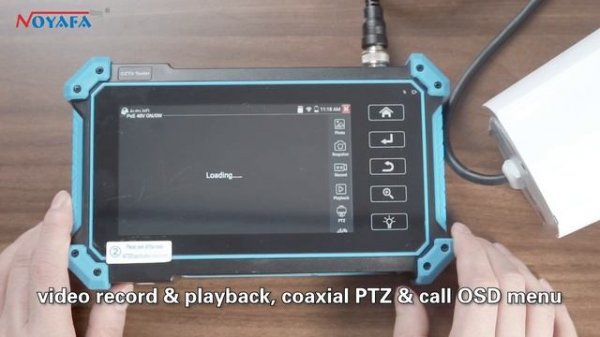 NF IPC715 CCTV Camera Tester | All-in-one IPC Camera CCTV Test Moniter | Products Display