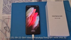 Разблокировка Samsung Galaxy S21 S21+ S21 Ultra  Live Demo Unit LDU